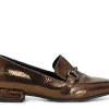 Ballerine Donna: Cafè Noir C1MA1810 MOCASSINO IN PELLE LAMINATA E MORSETTO