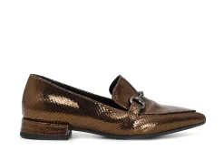 Ballerine Donna: Cafè Noir C1MA1810 MOCASSINO IN PELLE LAMINATA E MORSETTO