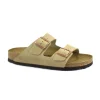 BIRKENSTOCK ARIZONA 0352203 tabacco brown beige ciabatte uomo pelle