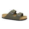 BIRKENSTOCK ARIZONA BS 1019377 faded khaki verde ciabatte uomo fibbie pelle soft