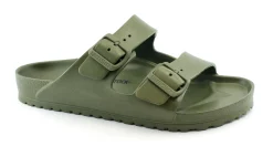 BIRKENSTOCK ARIZONA EVA 1019094 khaki ciabatte uomo fibbie gomma