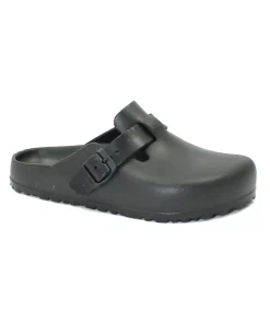 BIRKENSTOCK BOSTON EVA 0127103 black nero ciabatta zoccolo donna fibbia