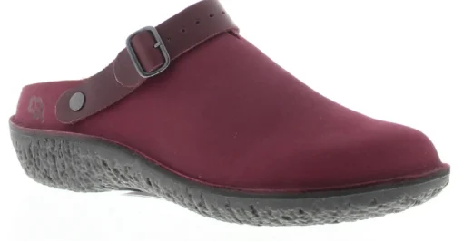 Ciabatte / Zoccoli Donna: 372002618 Felland dahlia/porto, Nubuck/Kentucky