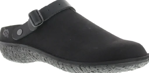 Ciabatte / Zoccoli Donna: 372002620 Felland black/black, Nubuck/Kentucky