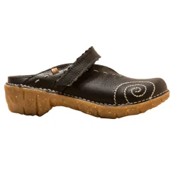 Ciabatte / Zoccoli Donna: El Naturalista NG96 NATURAL GRAIN BLACK / YGGDRASIL ZOCCOLO DONNA BLACK
