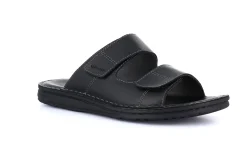 Ciabatte Uomo: Grunland CI2691 Ciabatta in pelle da uomo | LAPO