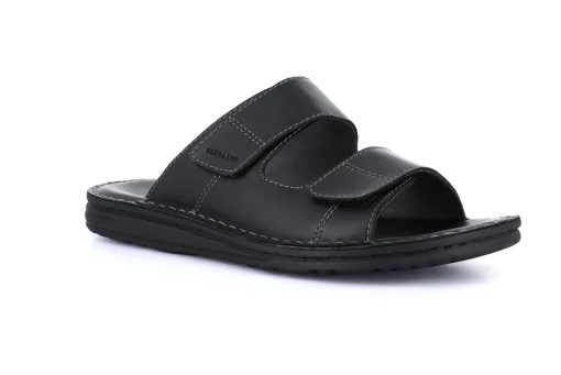 Ciabatte Uomo: Grunland CI2691 Ciabatta in pelle da uomo | LAPO