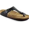 GRUNLAND ROBI CB2008 antracite ciabatte uomo infradito birk
