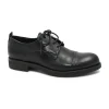 J.P. DAVID 34804 nero scarpe uomo pelle derby elegante lacci puntale