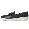 Mocassini Donna: FitFlop TASSEL SUPERSKATE TM BLACK LEATHER 4