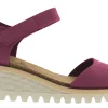 Sandali Donna: 160700384 Baarlo violet, Pull-up