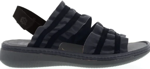 Sandali Donna: 812012654 Tholen Blue/black, Nappa Soft/Nubuk