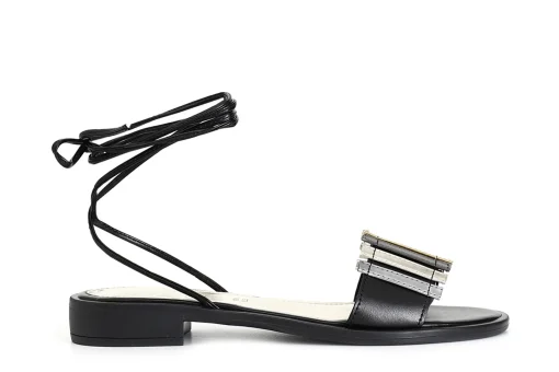 Sandali Donna: Cafè Noir C1GG9034 SANDALO ALLA SCHIAVA CON TOMAIA MULTI LISTINI