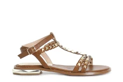 Sandali Donna: Cafè Noir C1GD9004 SANDALO CON BORCHIE SFACCETTATE