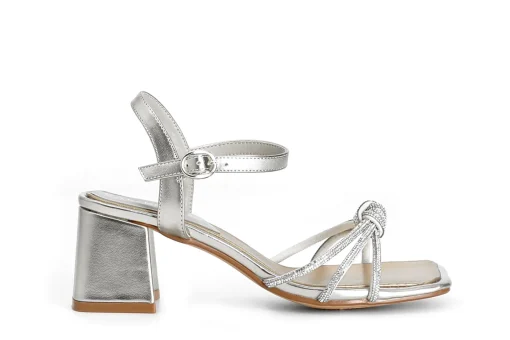 Sandali Donna: Cafè Noir C1LF9005 SANDALO NODO CON GILDA E STRASS