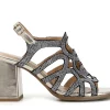 Sandali Donna: Cafè Noir C1MB9080 SANDALO GABBIA CON STRASS
