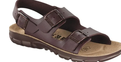 Sandali Uomo: 500801 Kano SFB brown, Birko Flor