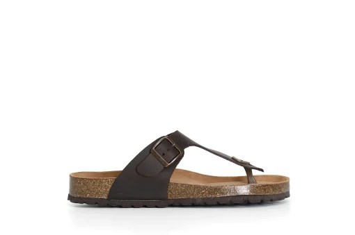 Sandali Uomo: Cafè Noir C1XP1016 INFRADITO IN PELLE