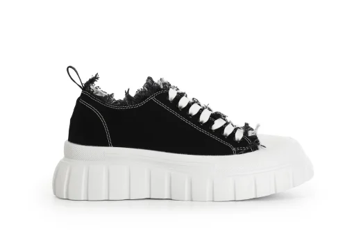 Sneakers Donna: Cafè Noir C1DG9004 SNEAKER ALLACCIATA CON CUCITURE A CONTRASTO