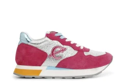 Sneakers Donna: Cafè Noir C1DB6032 SNEAKER IN PELLE SCAMOSCIATA E GLITTER
