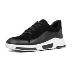 Sneakers Donna: FitFlop FREYA SUEDE SNEAKERS BLACK CO