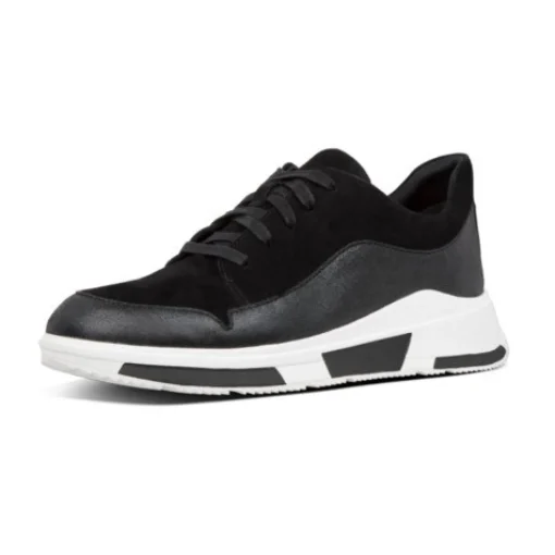 Sneakers Donna: FitFlop FREYA SUEDE SNEAKERS BLACK CO