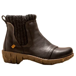 Stivaletti / Scarpe Alte Donna: El Naturalista NE23 NATURAL GRAIN BLACK/ YGGDRASIL STIVALETTO DONNA BLACK