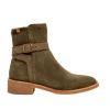 Stivaletti / Tronchetti Donna: El Naturalista N5948 SILK SUEDE FOREST / IRATI STIVALETTO CON TACCO DONNA GREEN